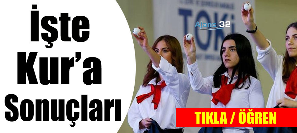 İşte TOKİ Kura Sonuçları