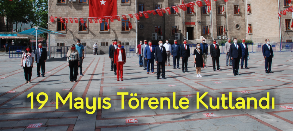 Isparta’da 19 Mayıs Törenle Kutlandı