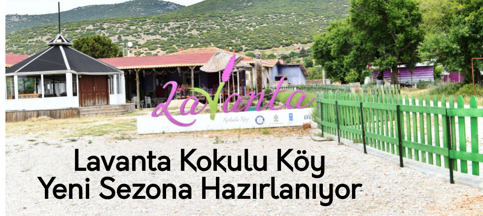 Lavanta Kokulu Köy Yeni Sezona Hazırlanıyor