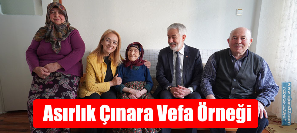 Asırlık Çınara Vefa Örneği