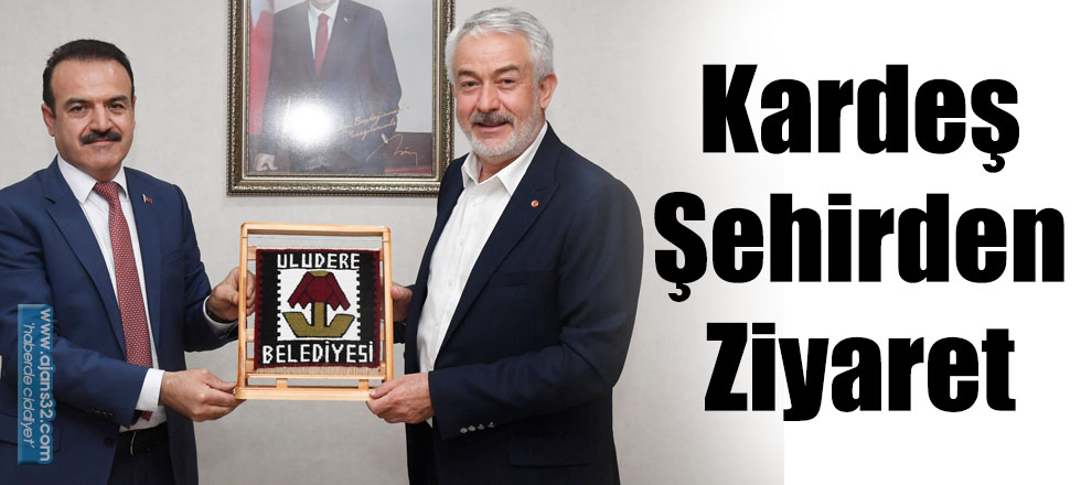 Kardeş Şehirden Başkan Başdeğirmen’e Ziyaret