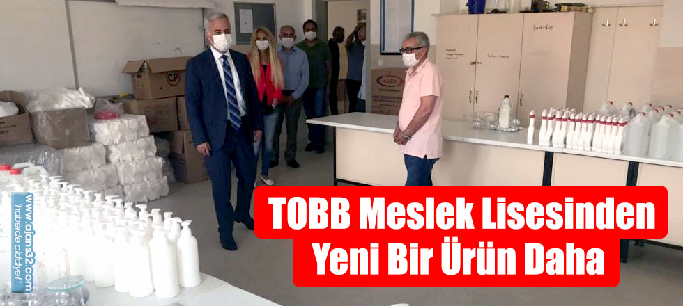 TOBB Meslek Lisesinden Yeni Bir Ürün Daha