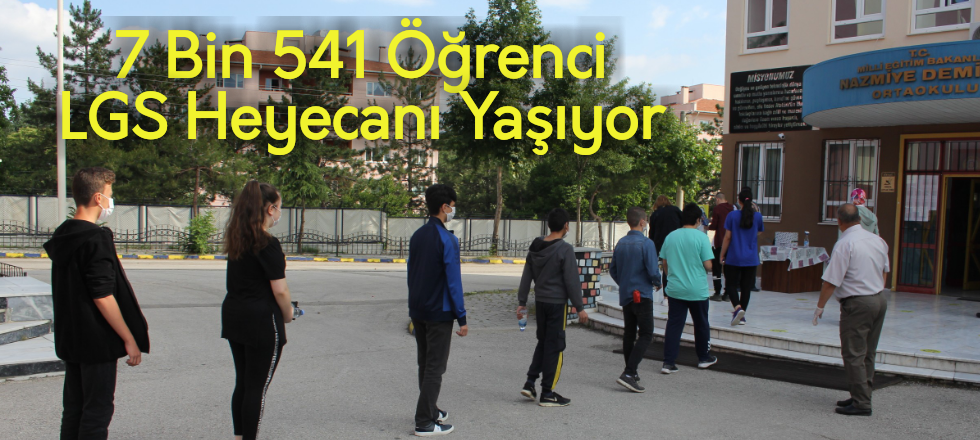 Isparta’da 7 Bin 541 Öğrenci LGS Heyecanı Yaşıyor