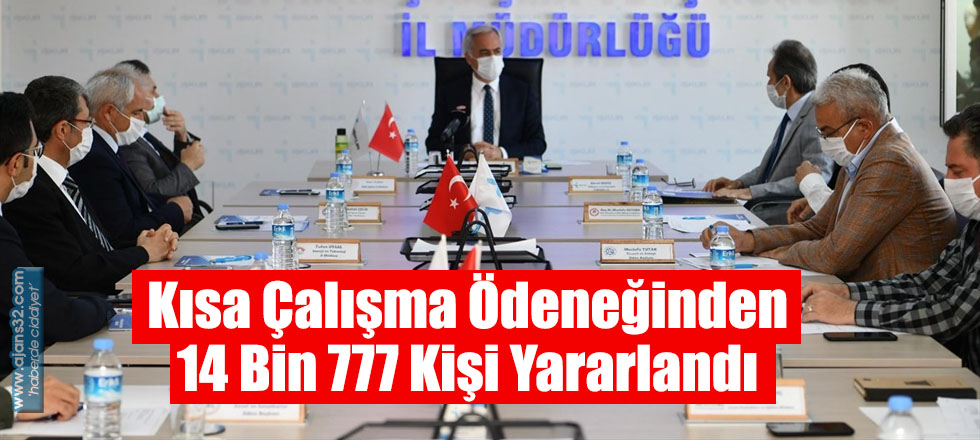 Kısa Çalışma Ödeneğinden 14 Bin 777 Kişi Yararlandı