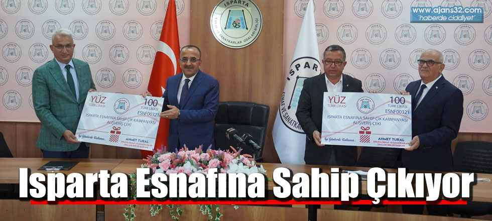 Isparta Esnafına Sahip Çıkıyor