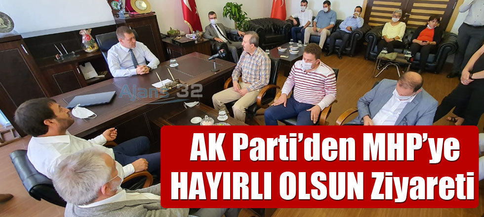 AK Parti'den MHP'ye Hayırlı Olsun Ziyareti