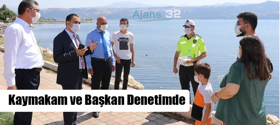 Kaymakam ve Başkan Denetimde