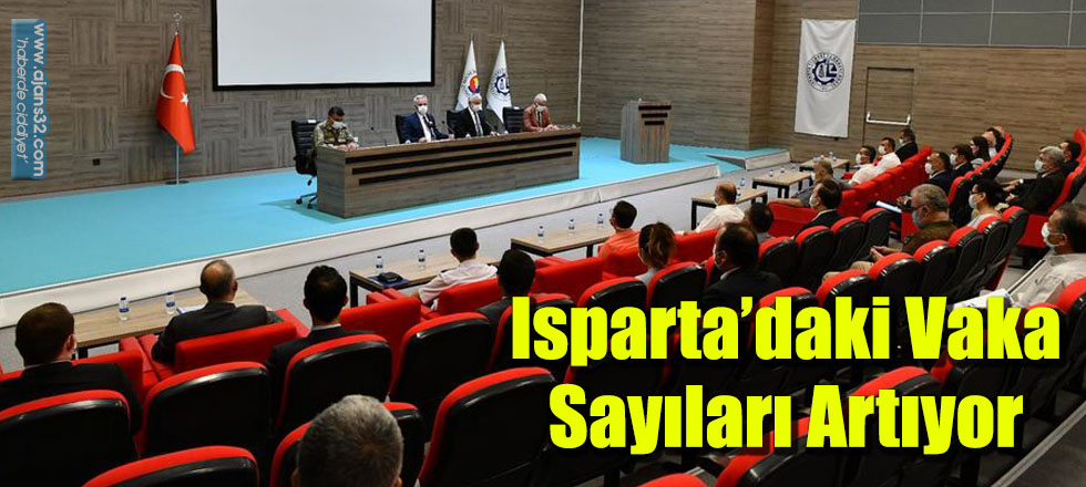 Isparta’daki Vaka Sayıları Artıyor