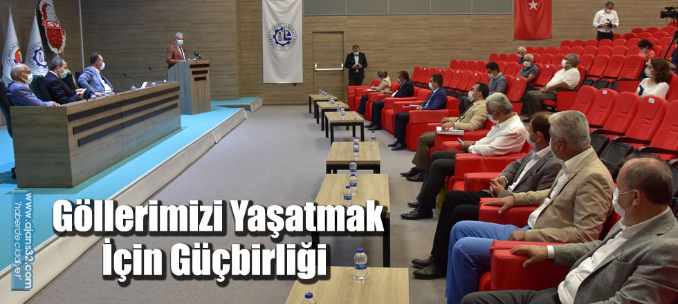 Göllerimizi Yaşatmak İçin Güçbirliği