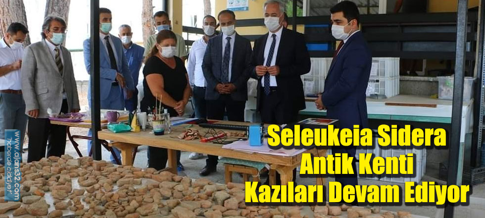 Seleukeia Sidera Antik Kenti Kazıları Devam Ediyor