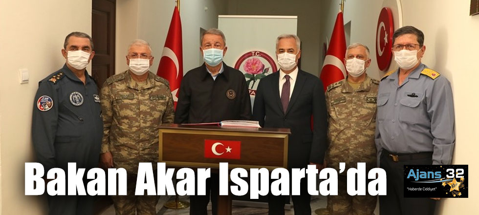 Bakan Akar Isparta’da