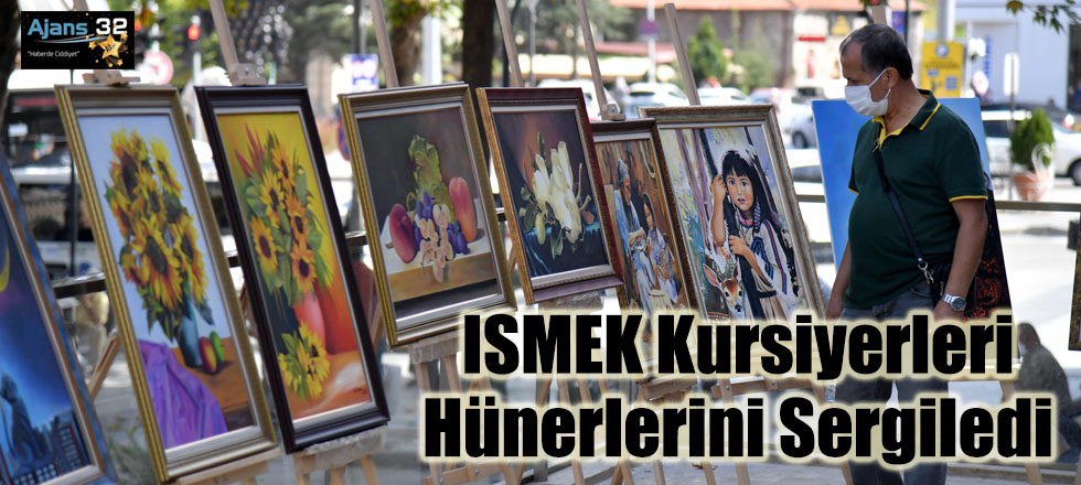 ISMEK Kursiyerleri Hünerlerini Sergiledi