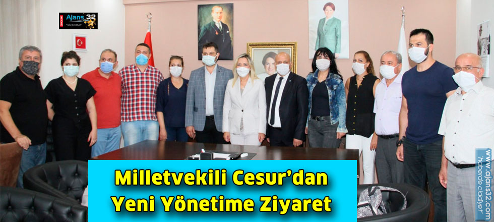 Milletvekili Cesur’dan  Yeni Yönetime Ziyaret