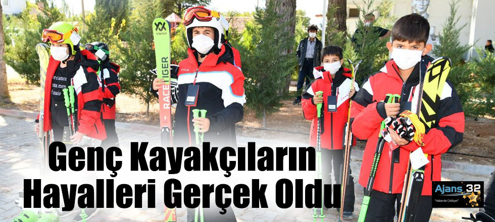 Genç Kayakçıların Hayalleri Gerçek Oldu