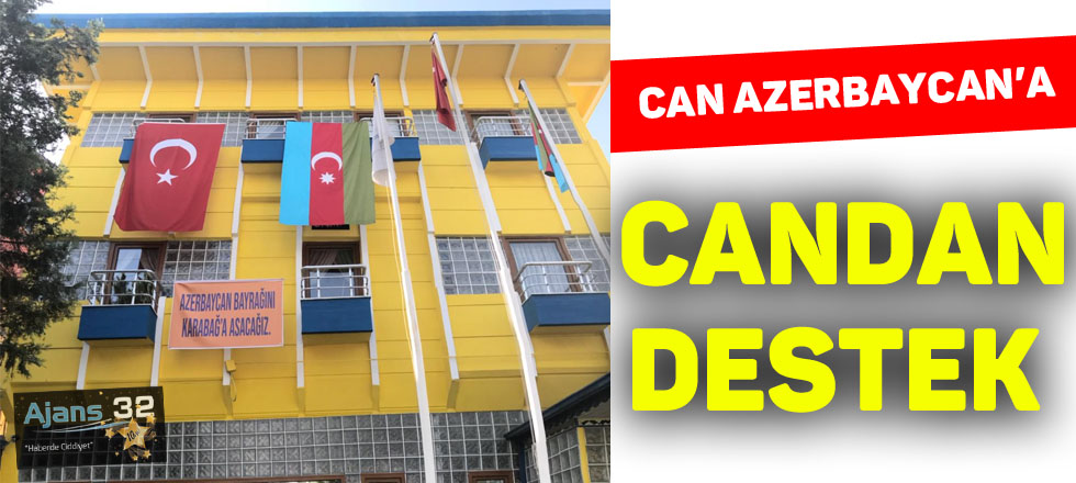 Azerbaycan'a Candan Destek