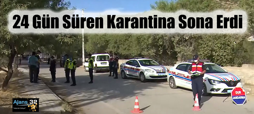 Küçükhacılar'da 24 Gün Süren Karantina Sona Erdi