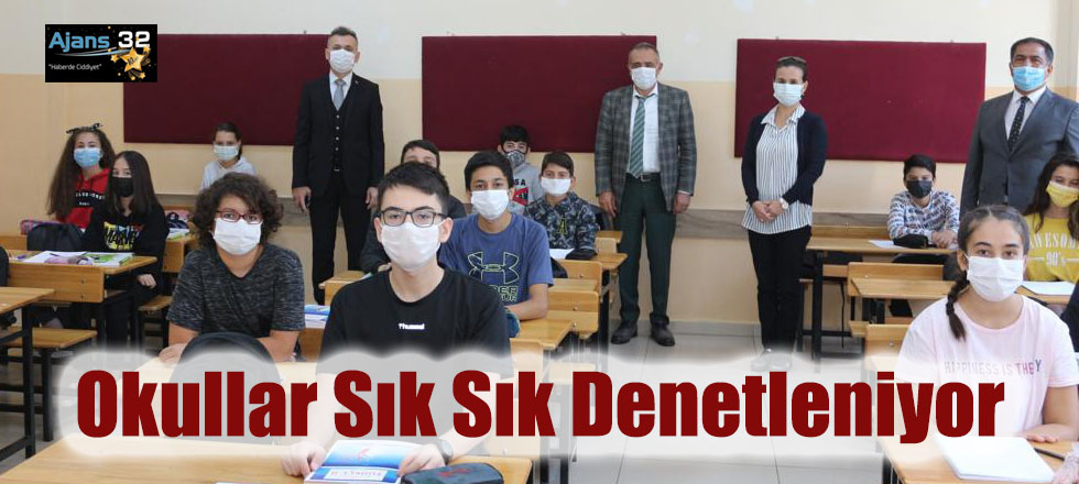 Okullar Sık Sık Denetleniyor