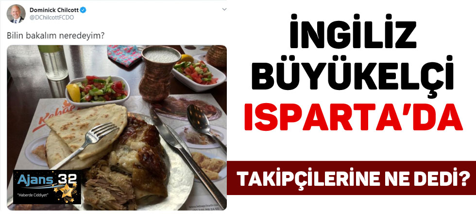 İngiliz Büyükelçi Isparta'da