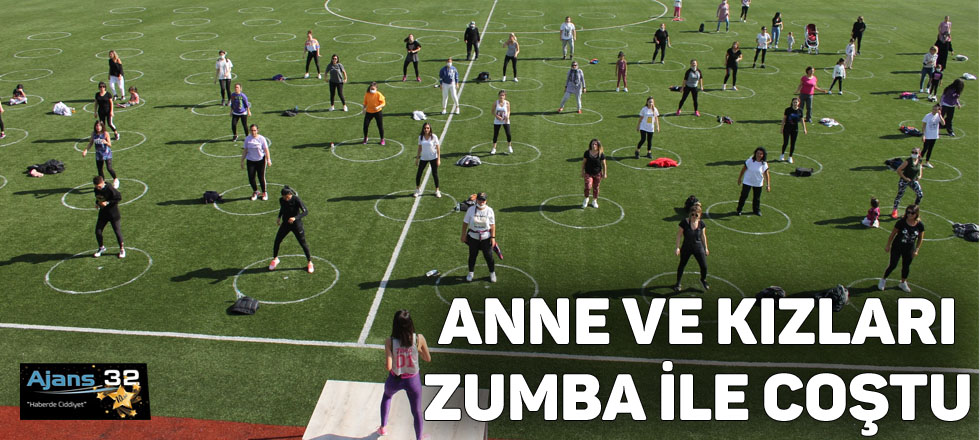 Anne ve Kızları Zumba İle Coştu