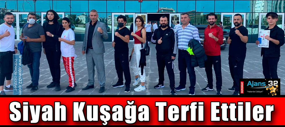 Siyah Kuşağa Terfi Ettiler