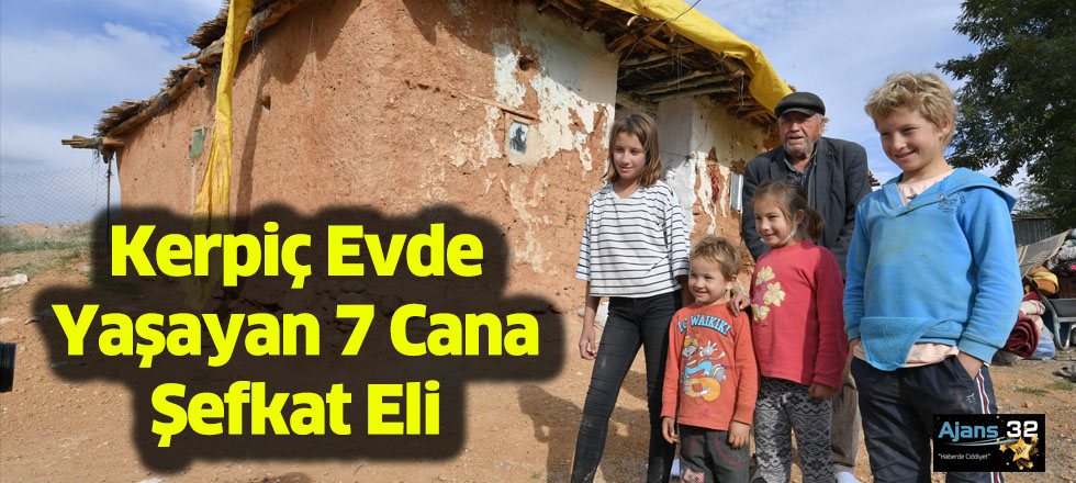 Kerpiç Evde Yaşayan 7 Cana Şefkat Eli