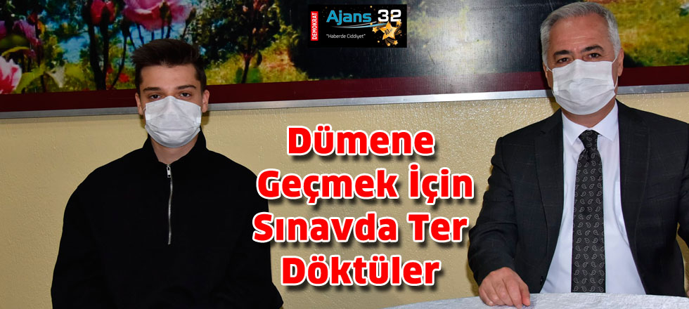 Dümene Geçmek İçin  Sınavda Ter Döktüler