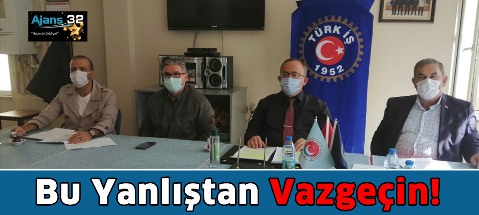 Bu Yanlıştan Vazgeçin!