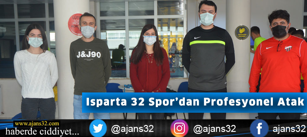 Isparta 32 Spor’dan Profesyonel Atak