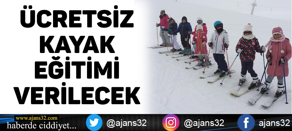 Ücretsiz Kayak Eğitimi Verilecek