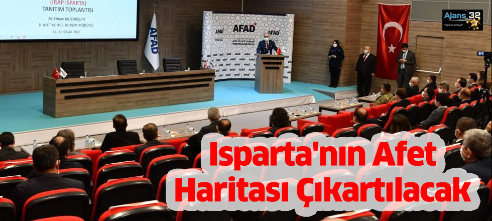 Isparta'nın Afet Haritası Çıkartılacak