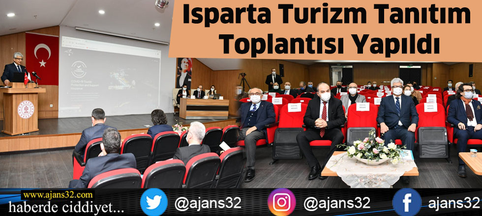 Isparta Turizm Tanıtım Toplantısı Yapıldı