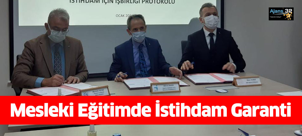 Mesleki Eğitimde İstihdam Garanti