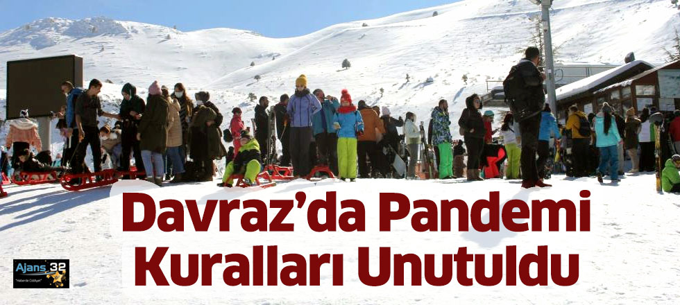 Davraz’da Pandemi Kuralları Unutuldu