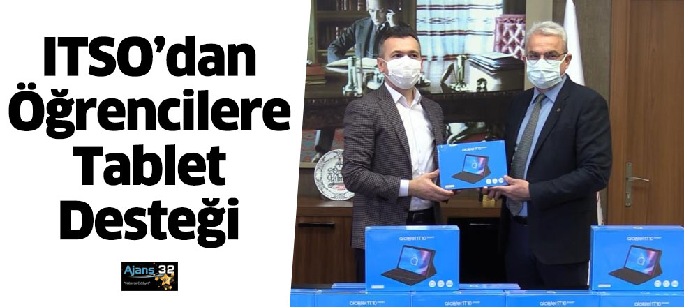 ITSO’dan Öğrencilere Tablet Desteği