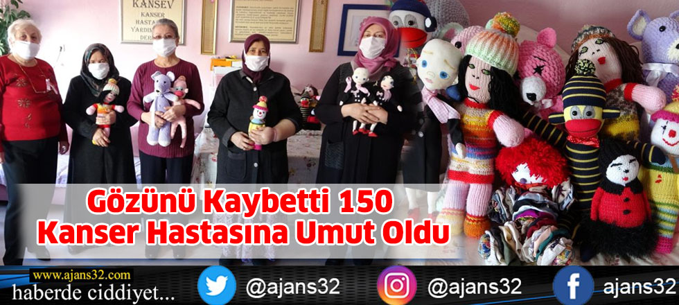 Gözünü Kaybetti 150 Kanser Hastasına Umut Oldu