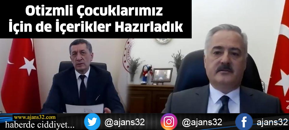 Otizmli Çocuklarımız İçin de İçerikler Hazırladık