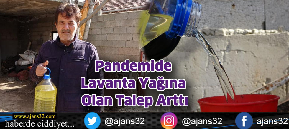 Pandemide Lavanta Yağına Olan Talep Arttı