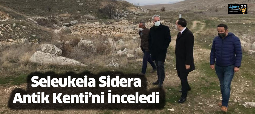 Seleukeia Sidera Antik Kenti’ni İnceledi