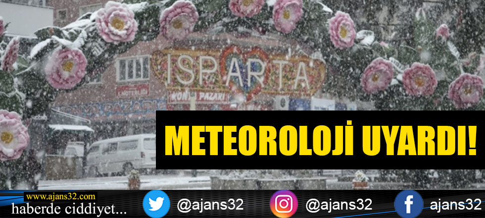 Meteoroloji Uyardı! Kuvvetli Kar Yağışı ve Buzlanma!