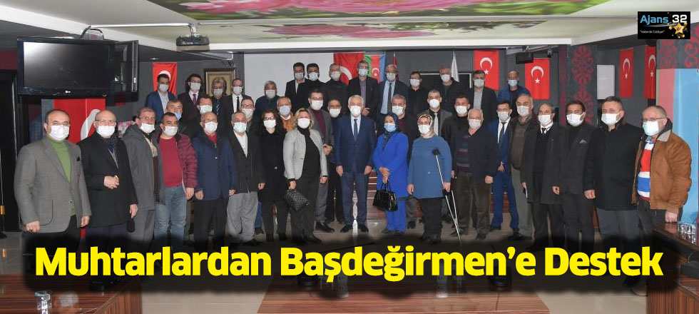 Muhtarlardan Başdeğirmen’e Destek