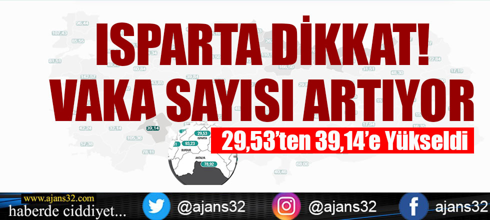 Isparta Dikkat! Vaka Sayısı Artıyor