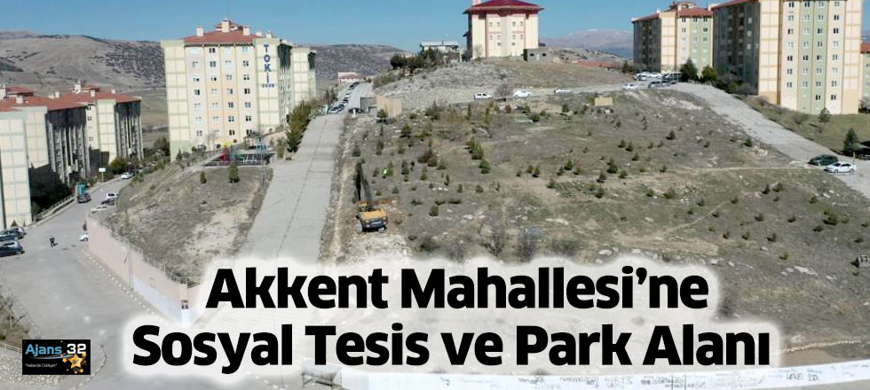 Akkent Mahallesi’ne Sosyal Tesis ve Park Alanı