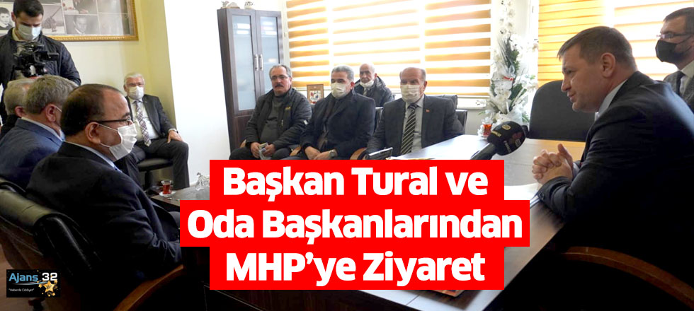 Başkan Tural ve Oda Başkanlarından MHP’ye Ziyaret