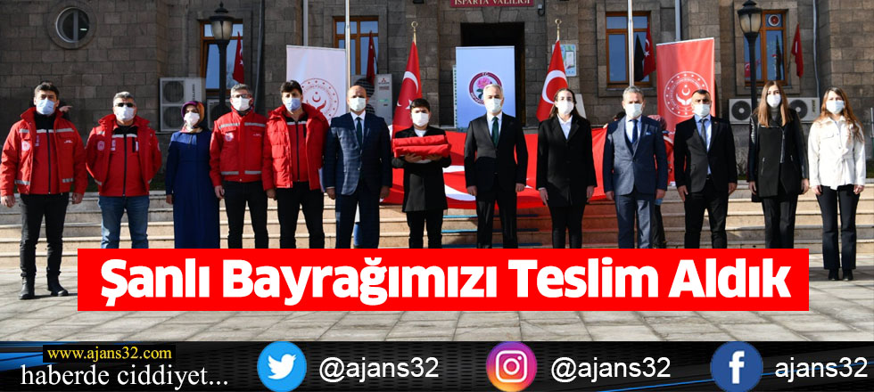 Şanlı Bayrağımızı Teslim Aldık