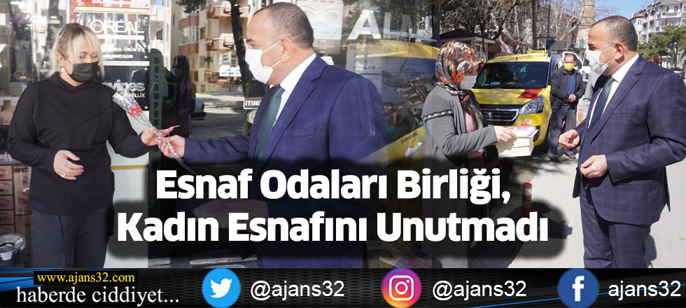 Esnaf Odaları Birliği, Kadın Esnafını Unutmadı