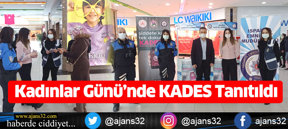 Kadınlar Günü’nde KADES Tanıtıldı