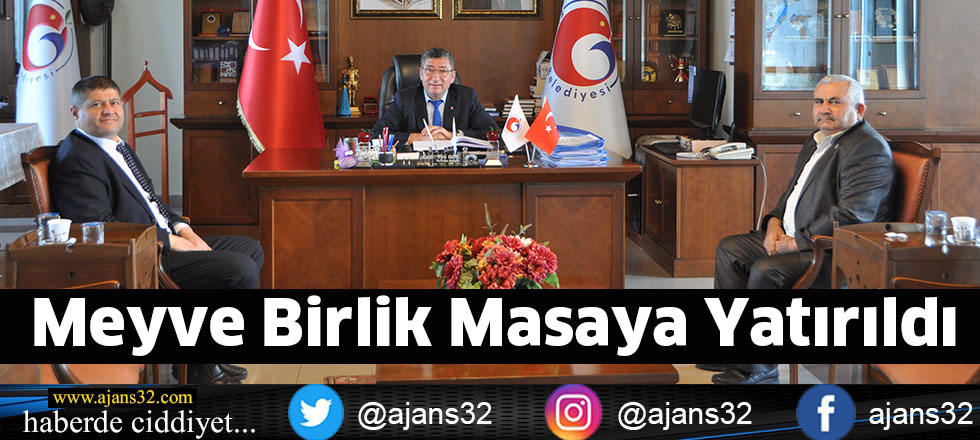 Meyve Birlik Masaya Yatırıldı