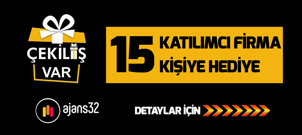 Ajans32’den 15 Takipçiye 15 Hediye