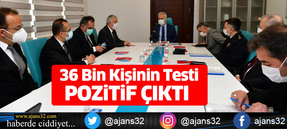 36 Bin Kişinin Testi Pozitif Çıktı