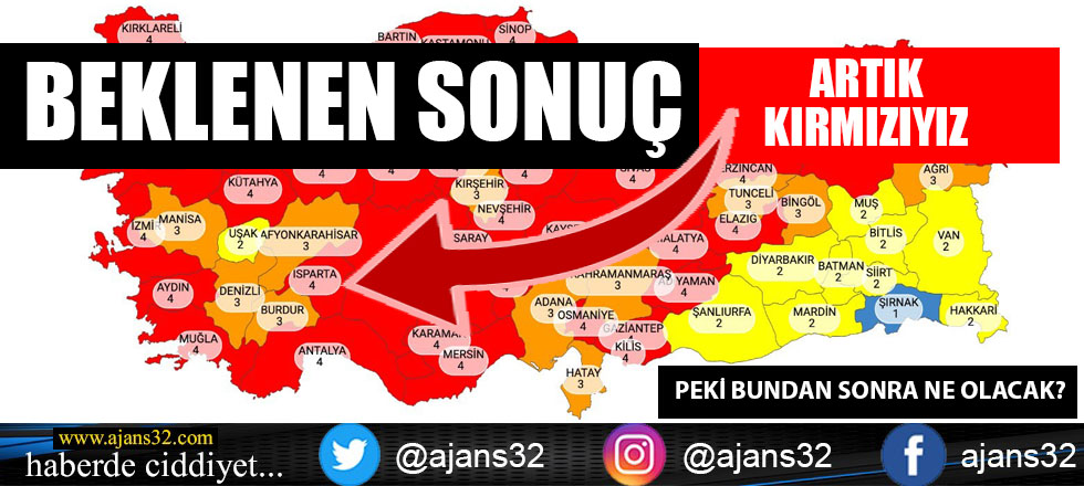 Beklenen Oldu: Artık Kırmızıyız